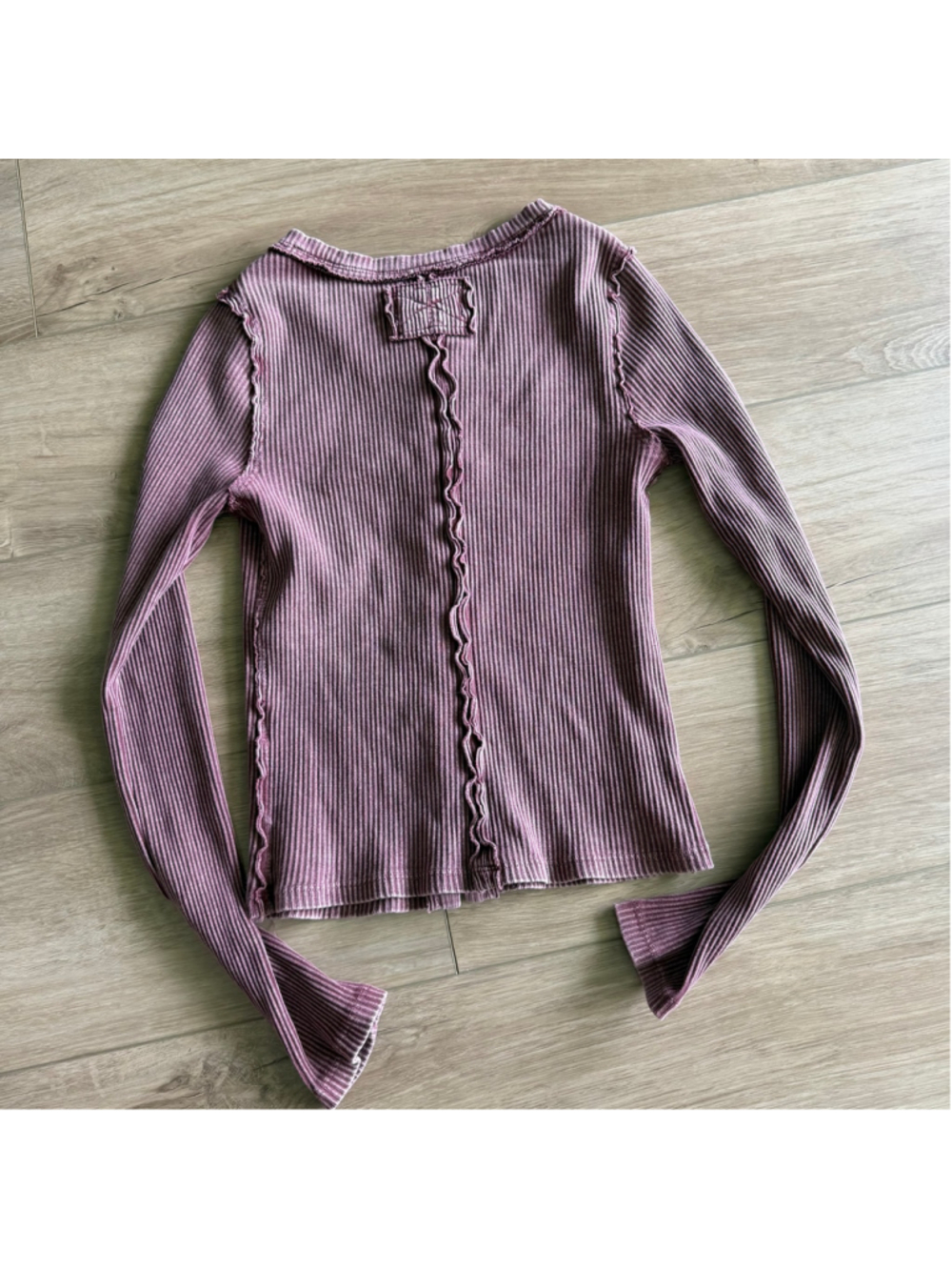 Free People It's On Cardi Top Wild Ginger sz M - Picture 3 of 6